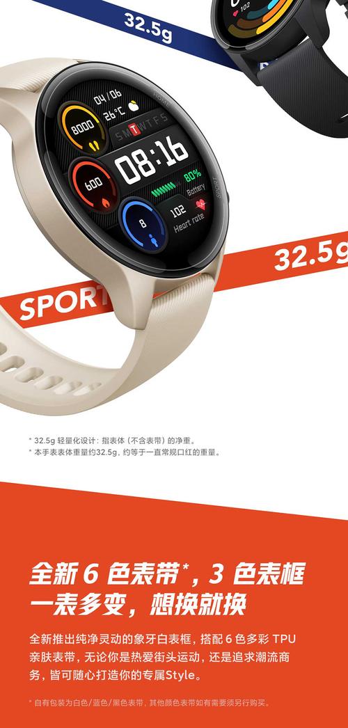 小米手錶有什麼功能