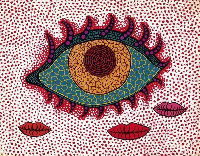 草間彌生為什麼畫圓點