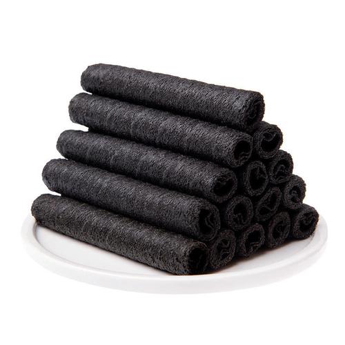 小卷裡面黑黑的可以吃嗎