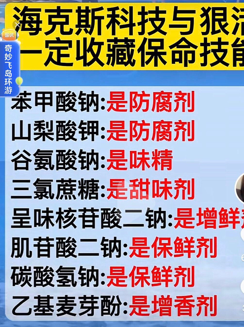 食品添加物會致癌嗎