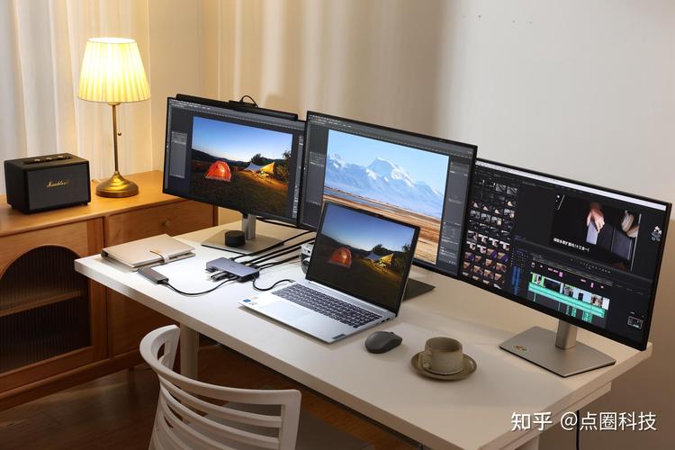 兩個螢幕怎麼放