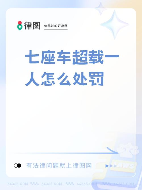 汽車超載1人罰多少