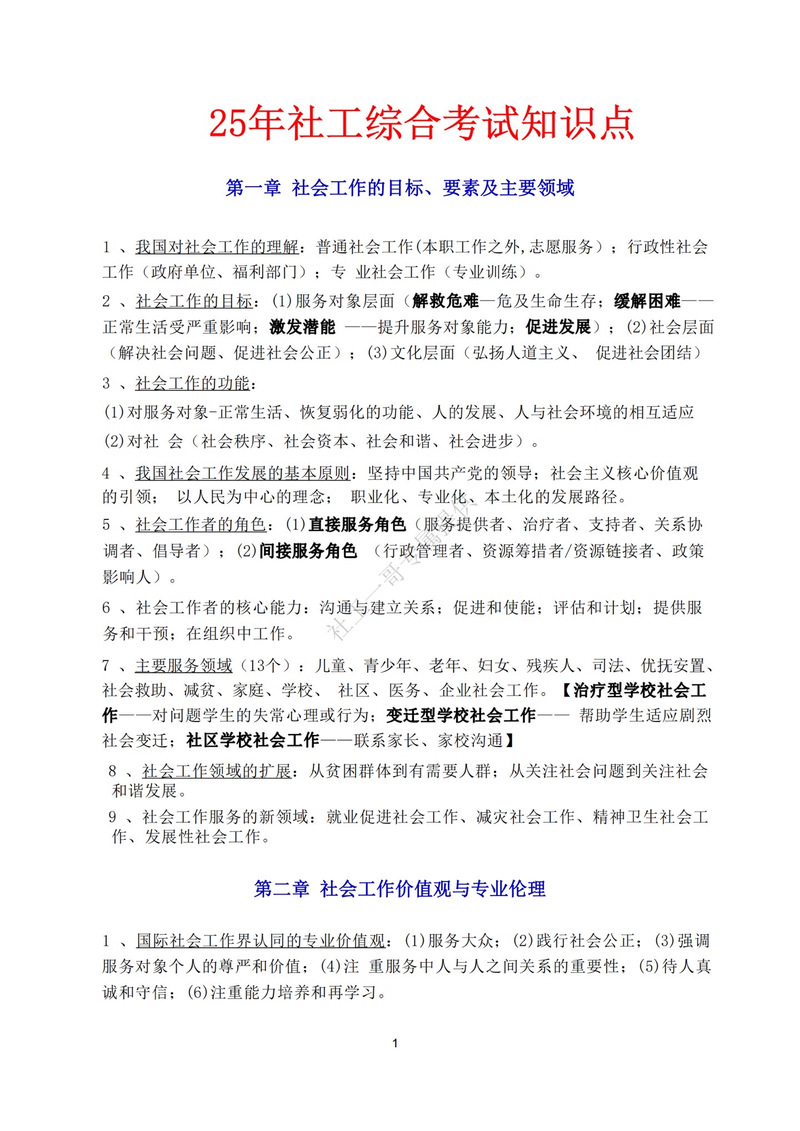 社工師國文考什麼