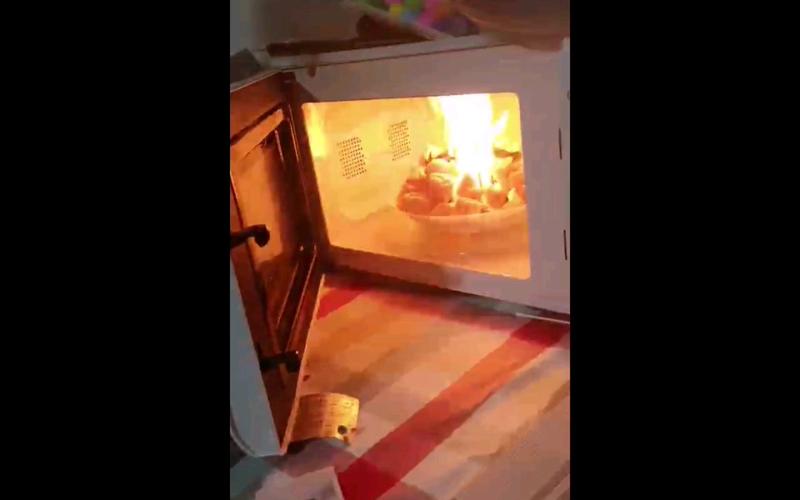 微波什麼會爆炸