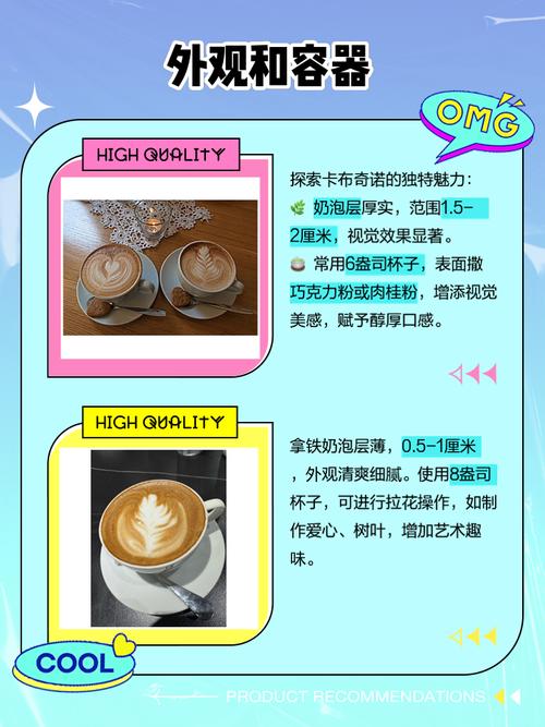 卡布奇諾跟拿鐵有什麼差別