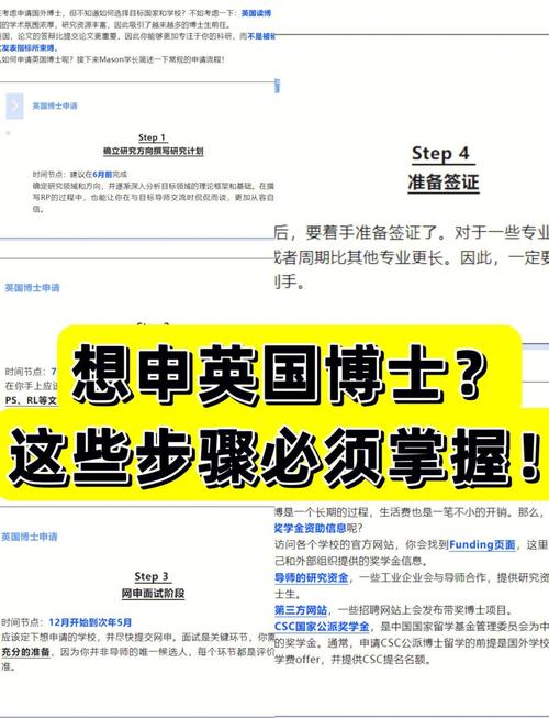 如何申請英國博士