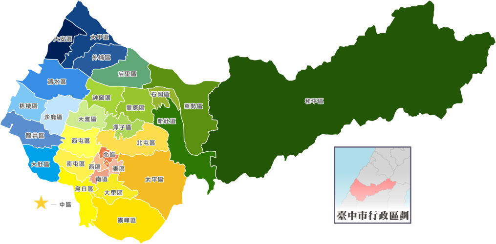 台中哪一区好