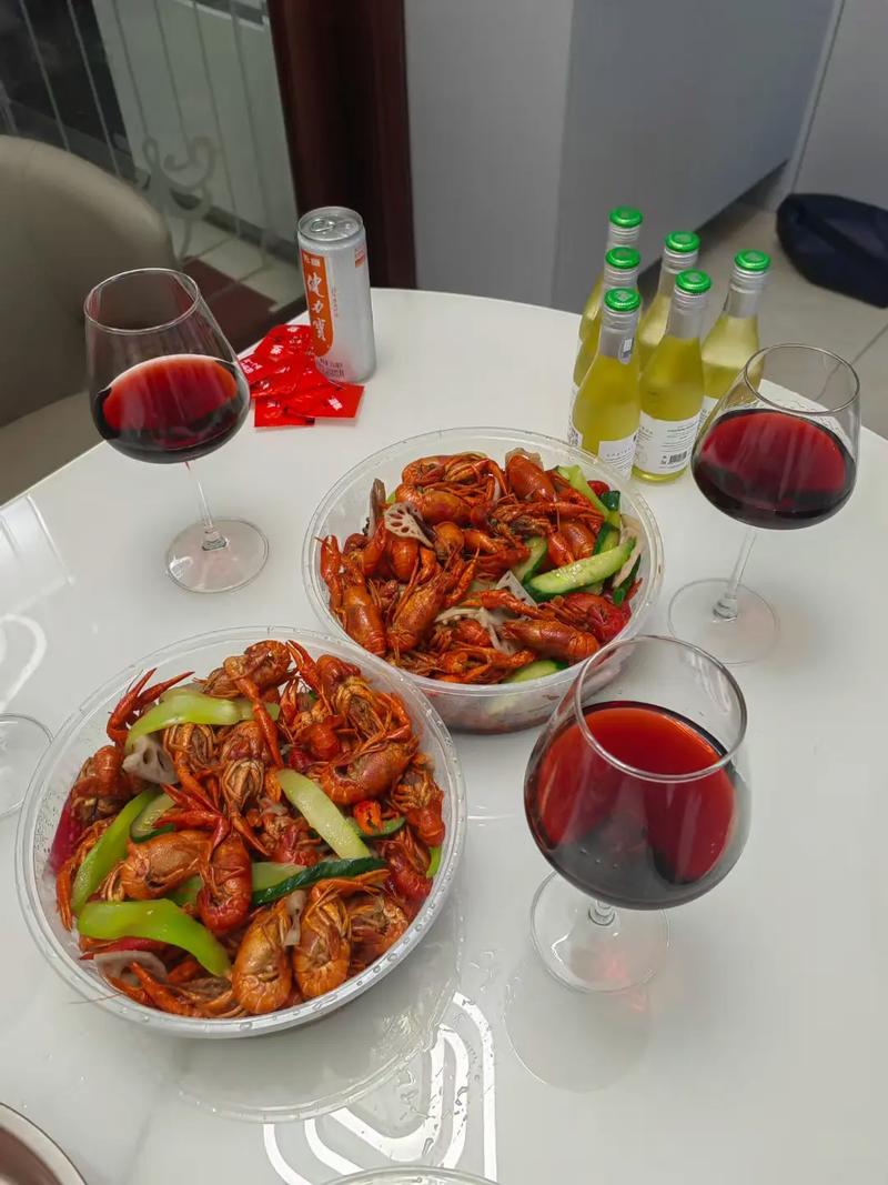 紅酒可以配蝦嗎