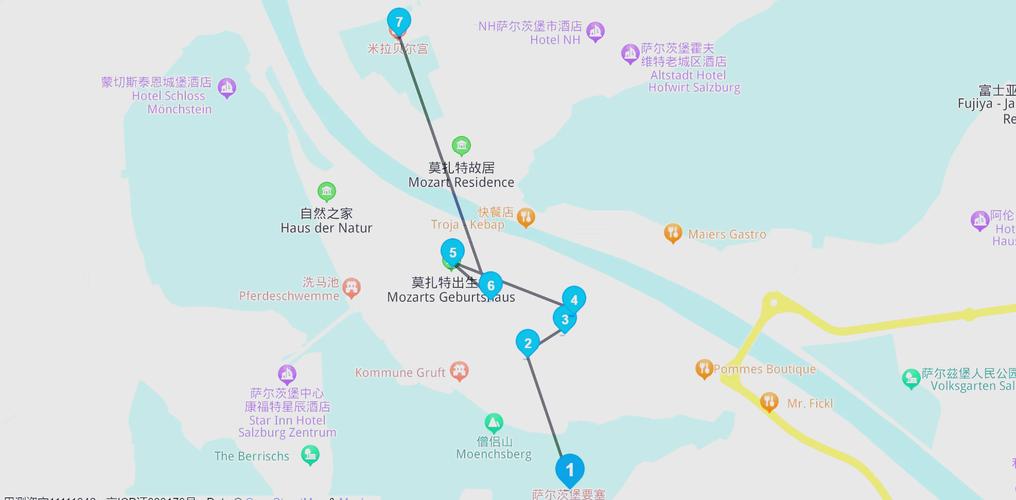 薩爾斯堡地圖位置:深度解析莫札特故鄉的地理脈絡與旅遊攻略 3 薩爾斯堡地圖位置