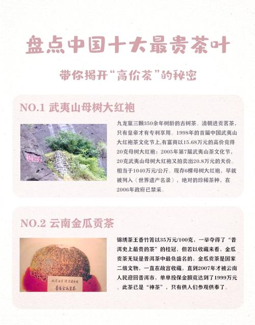 哪種茶最貴