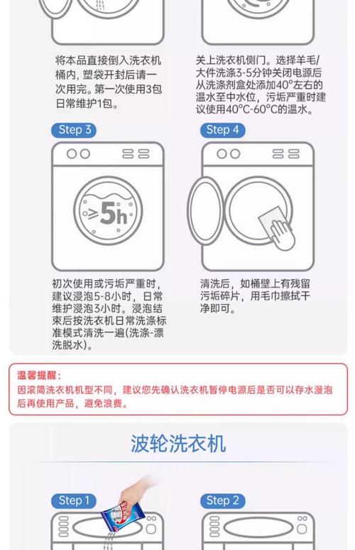 洗衣機槽洗淨功能怎麼用