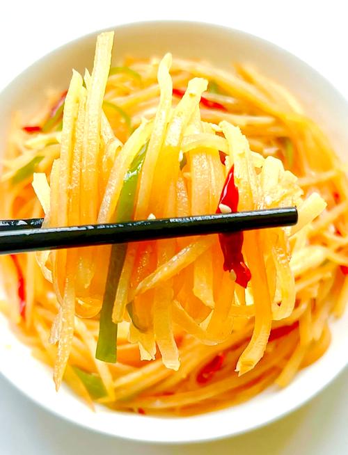 土豆丝的做法