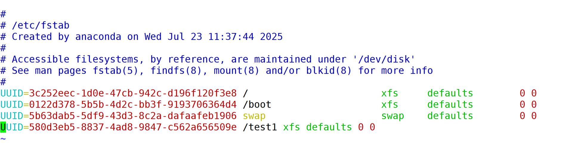 linux 如何掛載硬碟