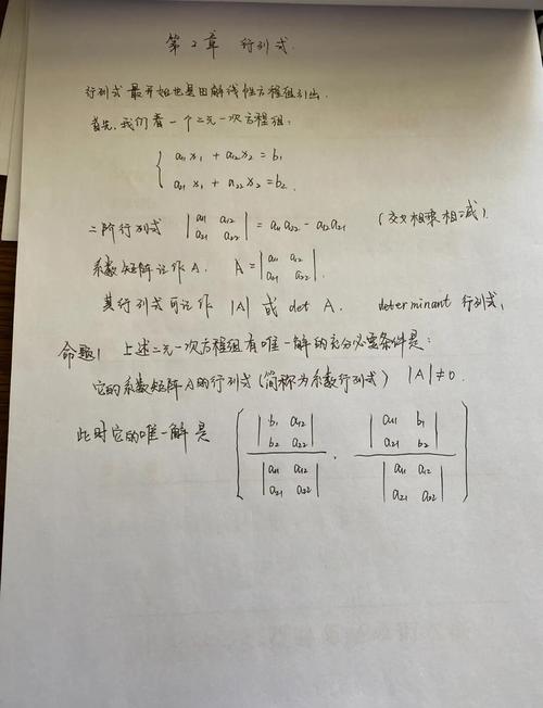 行列式可以是負的嗎