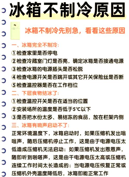 冰箱冷藏不冷冷凍會冷