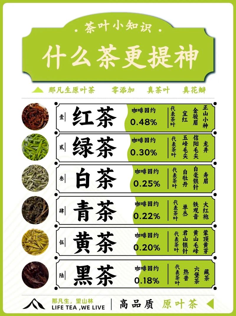 哪一種茶咖啡因比較低