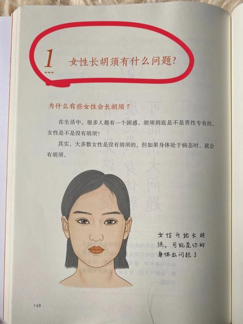女生為什麼突然長鬍子