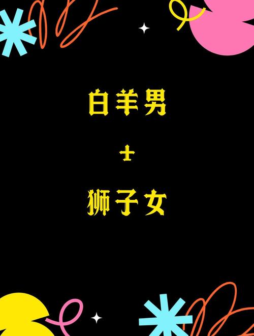 獅子男牡羊女