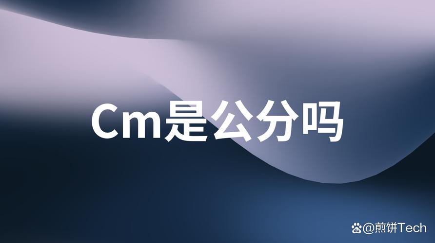 厘米是公分嗎