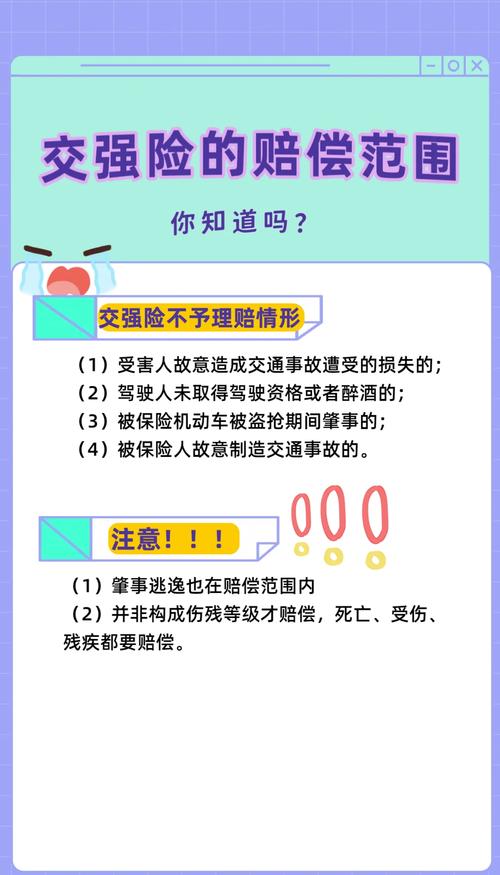 強制險哪些不賠