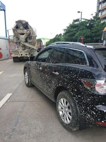 車子水泥 怎麼洗