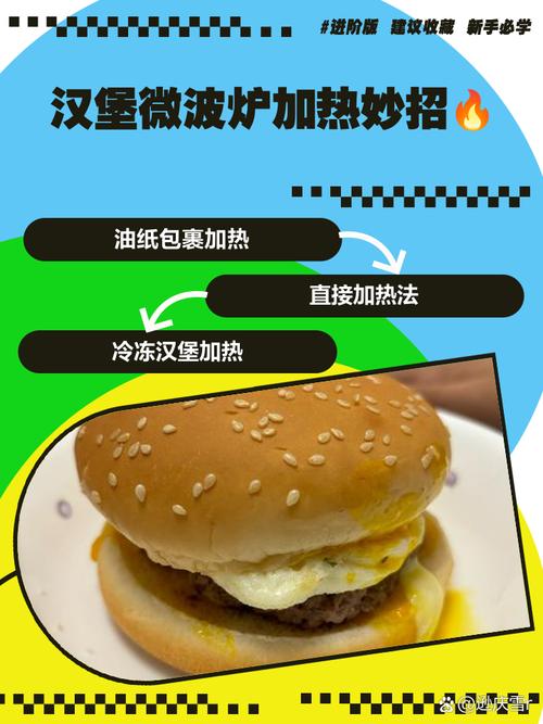 隔夜漢堡如何加熱