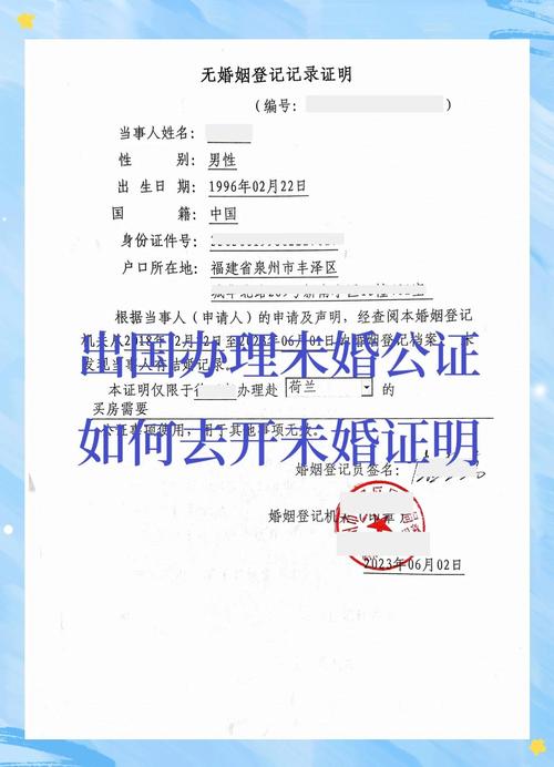 單身證明去哪裡辦