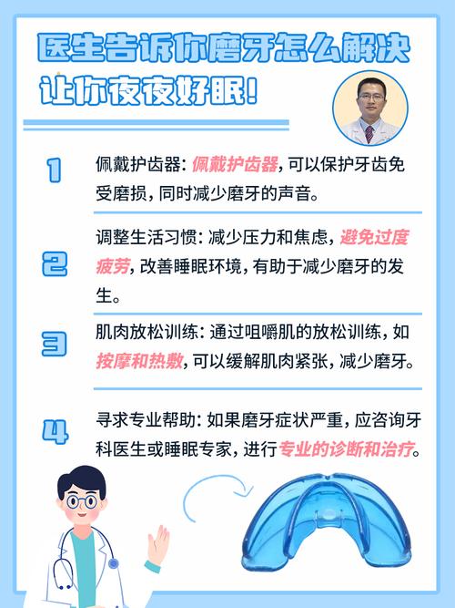 如何解決磨牙?從成因、影響到完整治療與生活調適指南 3 如何解決磨牙