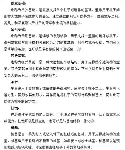 基礎有幾種深入解析建築基礎的類型、選擇與重要性 3 基礎有幾種