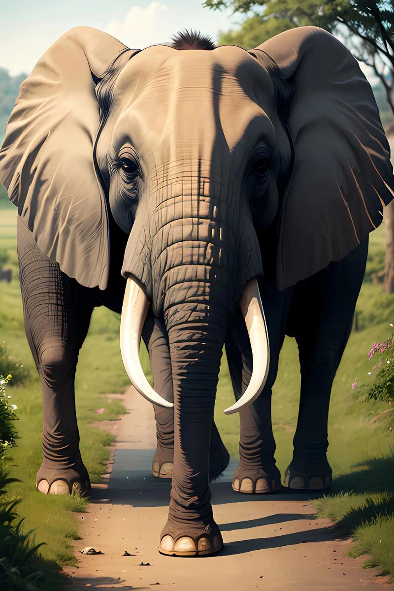 每隻大象都有象牙嗎