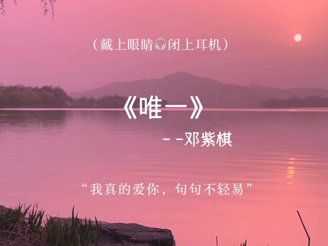 唯一這首歌在說什麼