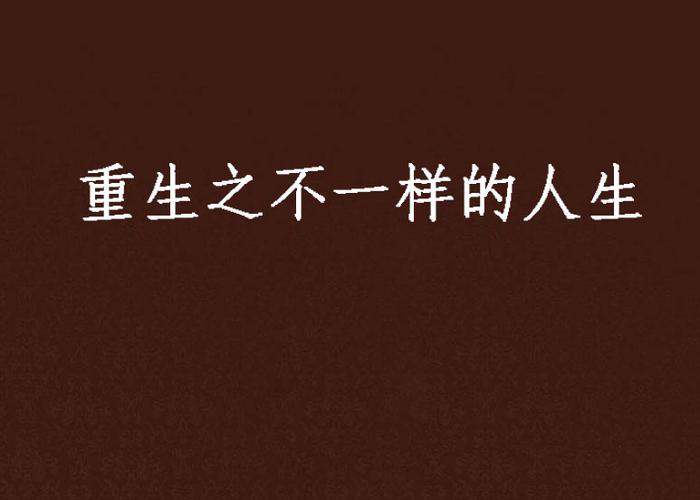 重生之不被书写的人生