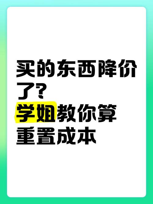 什麼是重置成本金額