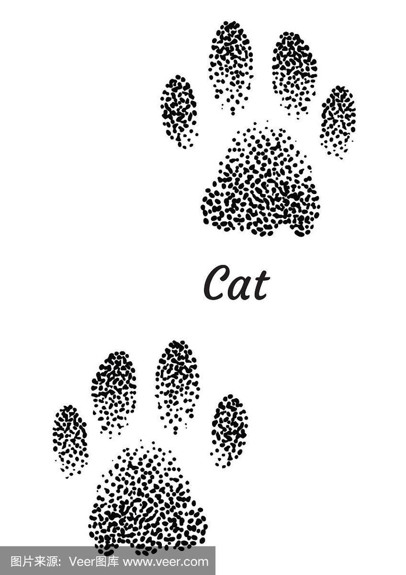 貓咪腳印