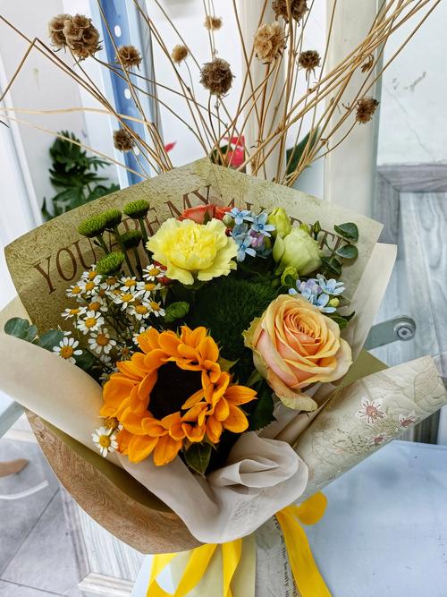 送女生花