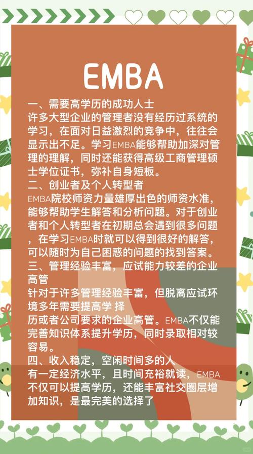 EMBA是什麼