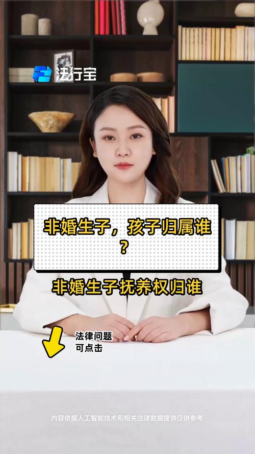 未婚生子小孩歸誰