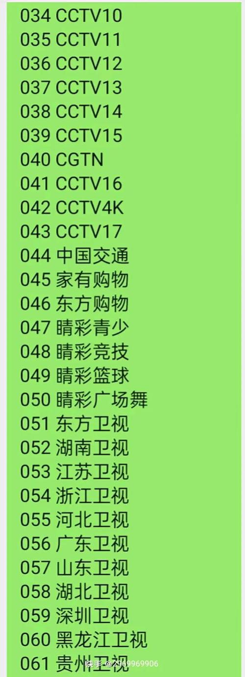 彩虹頻道幾號