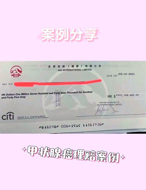 甲狀腺保險有理賠嗎