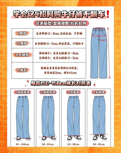 褲子尺寸怎麼量