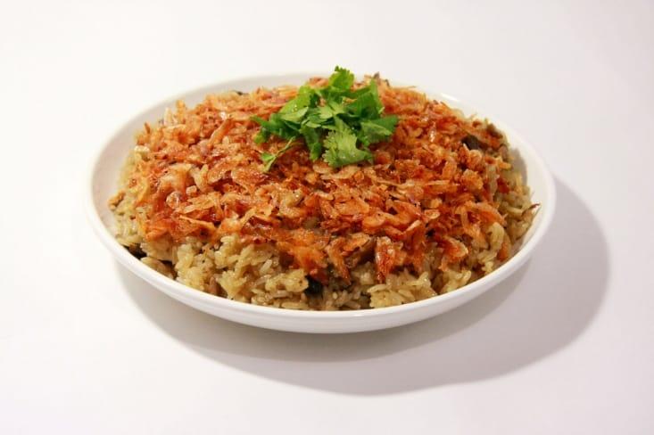 櫻花蝦油飯怎麼做