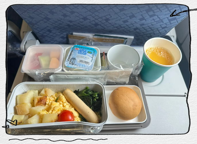 泰航有飛機餐嗎