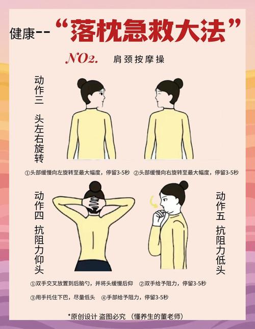 脖子落枕要怎麼處理