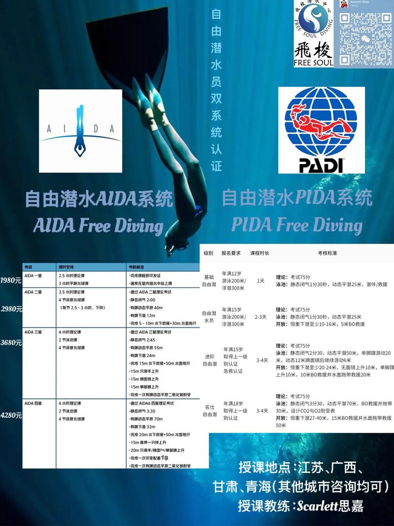 如何成為自由潛水教練