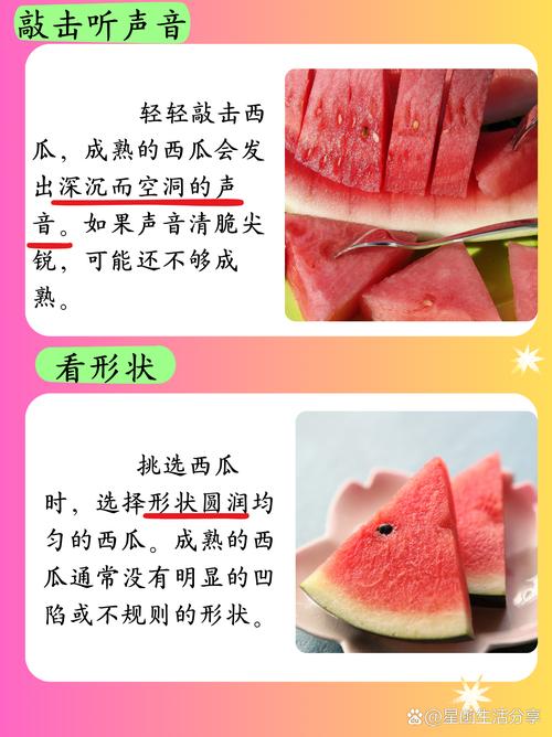 如何分辨西瓜好壞