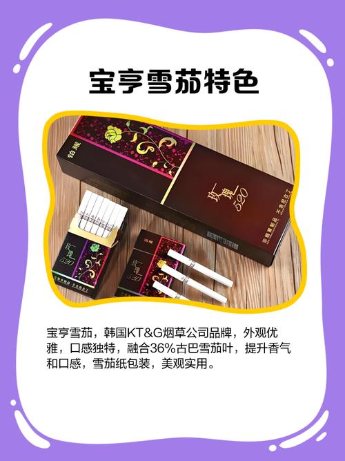 寶亨6號:探索經典韓國捲菸的獨特魅力與細膩品味 3 寶亨6號