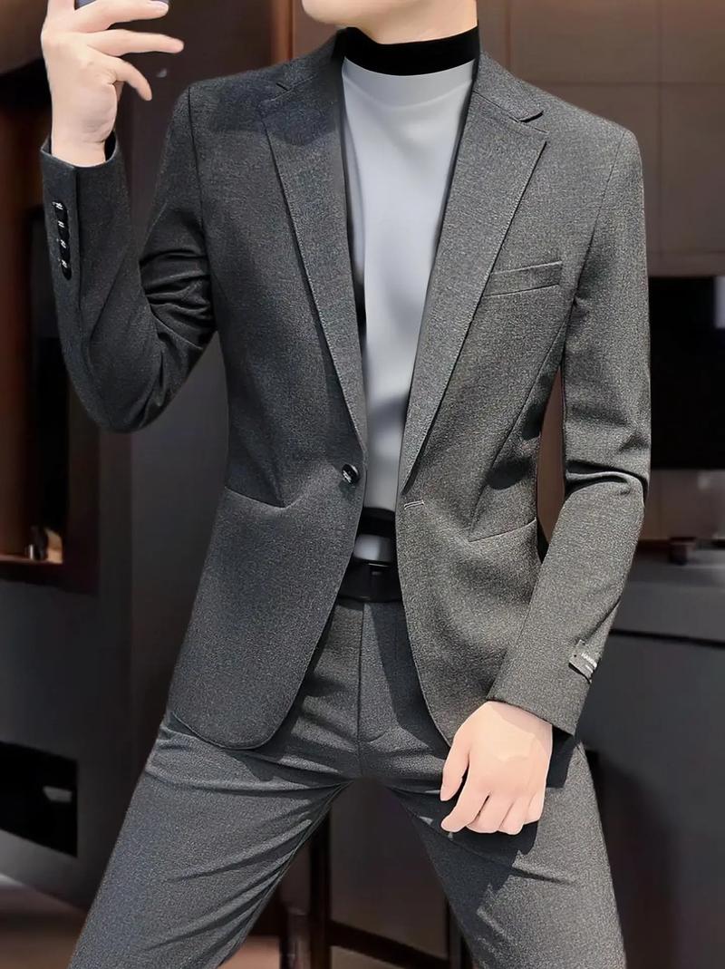 西裝外套穿搭男:從休閒到正式,品味與風格的深度解析 3 西裝外套穿搭男