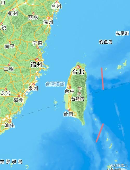 台灣的西南方是哪個國家