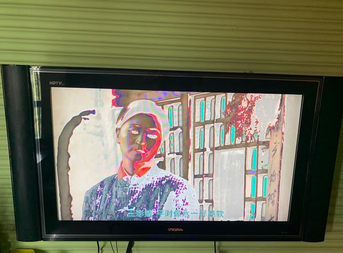 電視顏色異常