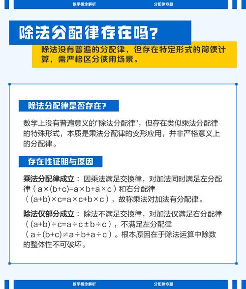 除法有分配律嗎